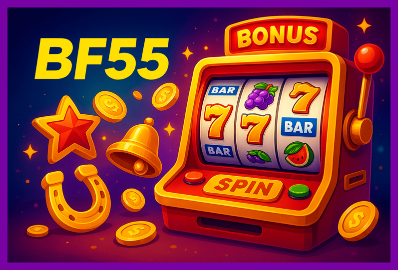 Explore o mundo das slot machines no BF55 Casino